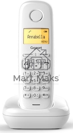Радиотелефон Dect Gigaset A270 белый