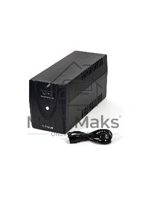 Источник бесперебойного питания RAPAN-UPS 1500 220В 1500В.А/900Вт меандр с АКБ 2х7А.ч интерактивный Бастион 736