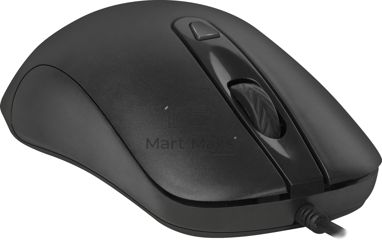 Мышь проводная Defender Classic MB-230 черный, 1600 dpi, USB, кнопки - 4
