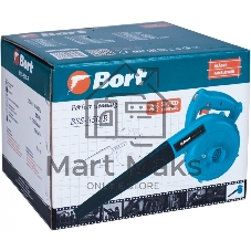 Пылесос электрический Bort BSS-550-R (Воздуходувка) (550 Вт; воздуховка; регулировка скорости) 