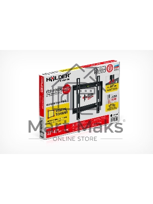 Кронштейн для телевизора Holder LCD-F2608 черный 22
