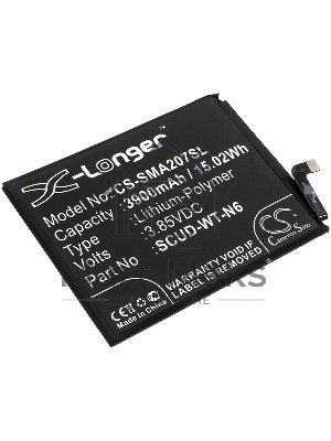 Аккумулятор CameronSinoCS-SMA107SL SCUD-WT-N6 для Samsung Galaxy A10s, Galaxy A20s 3.85V / 3900mAh / 15.02Wh