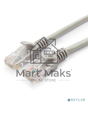 Патч-корд медный UTP Cablexpert PP10-30M кат.5e, 30м, литой, многожильный (серый)