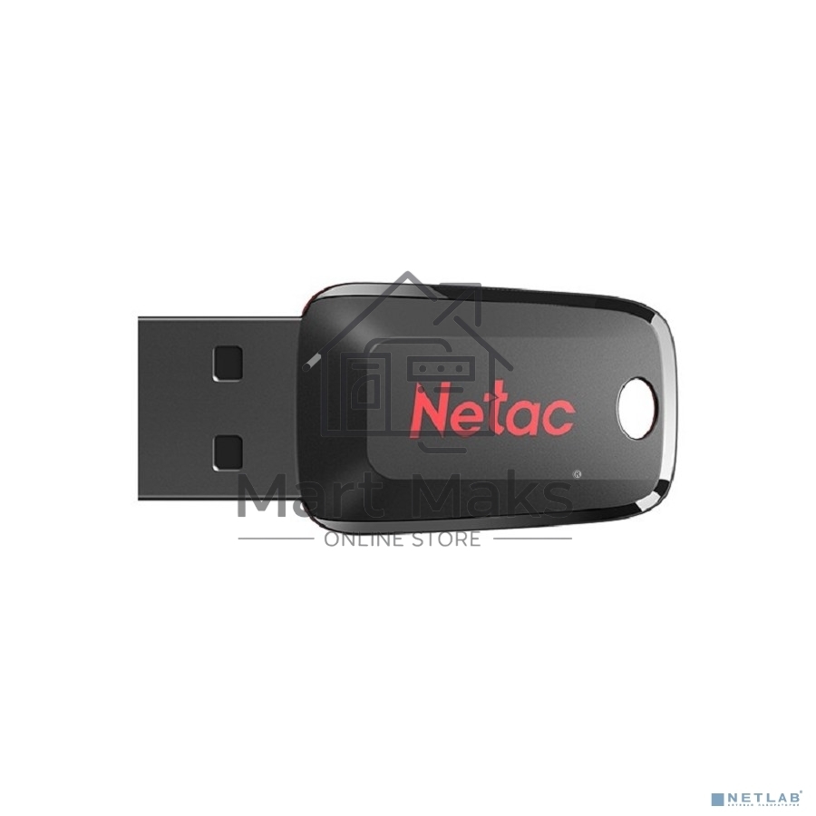 Флешка USB R/W R/W Netac U197 64Gb <NT03U197N-064G-20BK>, USB2.0
