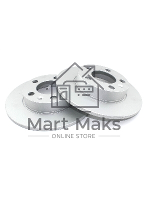 Диск тормозной LPR A1441P для Audi A3, Skoda Rapid, Fabia, Volkswagen Golf IV, Bora, Polo 1J0615601