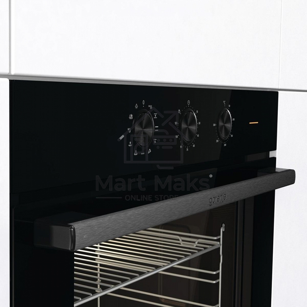 Духовой шкаф электрический Gorenje BO6725E02NBG черный