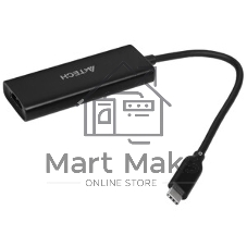 USB-концентратор A4Tech DST-40C, USB Type-C, USB/HDMI, USB Type-C