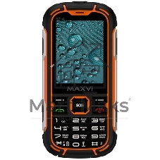 Мобильный телефон Maxvi R2 up оранжевый