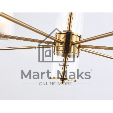 Люстра Ambrella light LH56013/7 BS/FR латунь/белый матовый E14*7 max 40W D790*1260