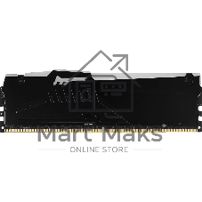 Оперативная память Kingston Fury Beast RGb, DDR5, 32Gb (2x16 Gb), 6000 MHz, CL30, радиатор, RGb, черный