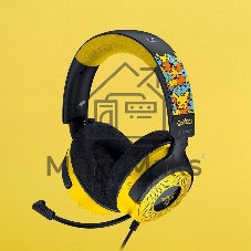 Гарнитура Razer Kraken V4 X Pokemon Kanto Starters Edition мультицвет, проводная, подсветка