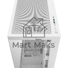 Компьютерный корпус Deepcool CG580 4F V2 WH без БП, боковое окно (панорама), 4x120мм ARGb PWM вентилятора, белый, ATX (R-CG580-WHADA4-G-2)