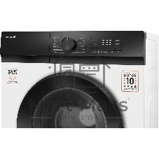 Стиральная машина Weissgauff WM 39106 Inverter Steam белая, загрузка фронтальная 6кг, 1000 об/мин., класс: A++