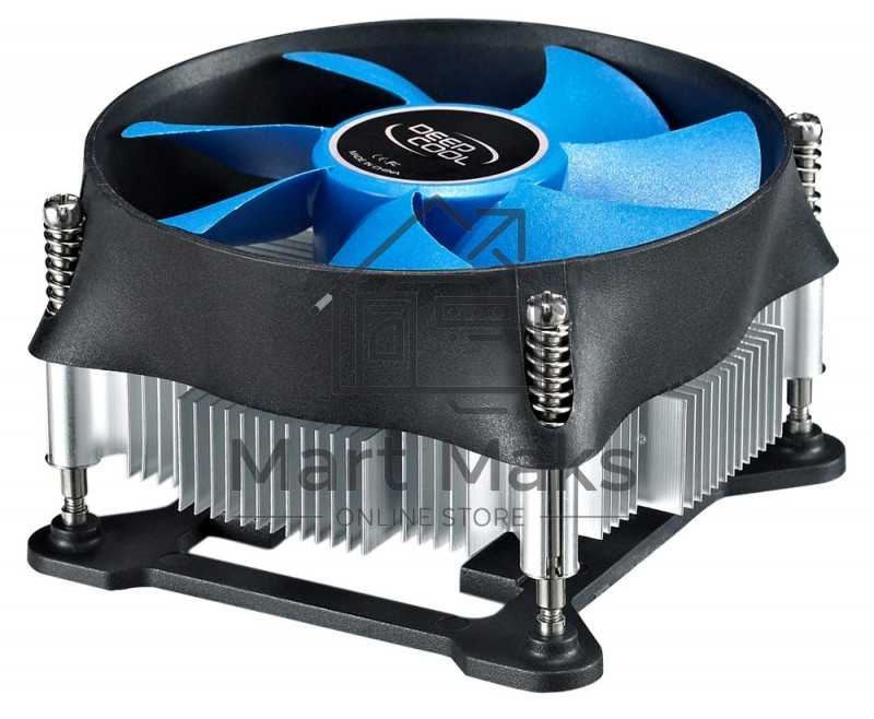 Кулер для процессора DEEPCOOL THETA 15 PWM черный/синий, 100 мм, алюминий, 2800 об/мин, 36 дБ, 4 pin, 95 Вт, 46 мм