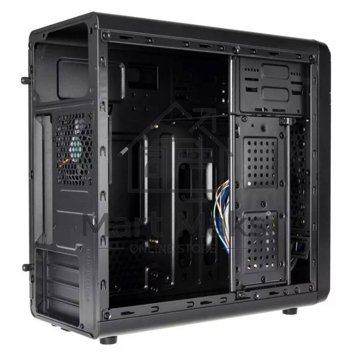 Компьютерный корпус Aerocool / Formula Qs-180 черный без БП mATX 1x80mm 2xUSB2.0 1xUSB3.0 audio