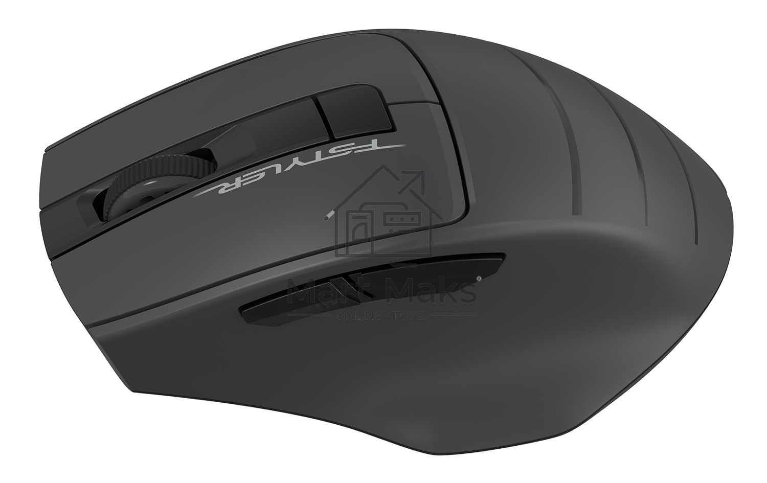Мышь беспроводная A4Tech Fstyler FG30S серый, 2000 dpi, радиоканал, USB, кнопки - 6