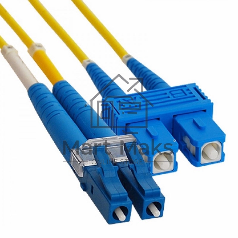 Патч-корд оптический переходной Rexant (SM), 9/125 (OS2), LC/UPC-SC/UPC, (Duplex), LSZH, 3м