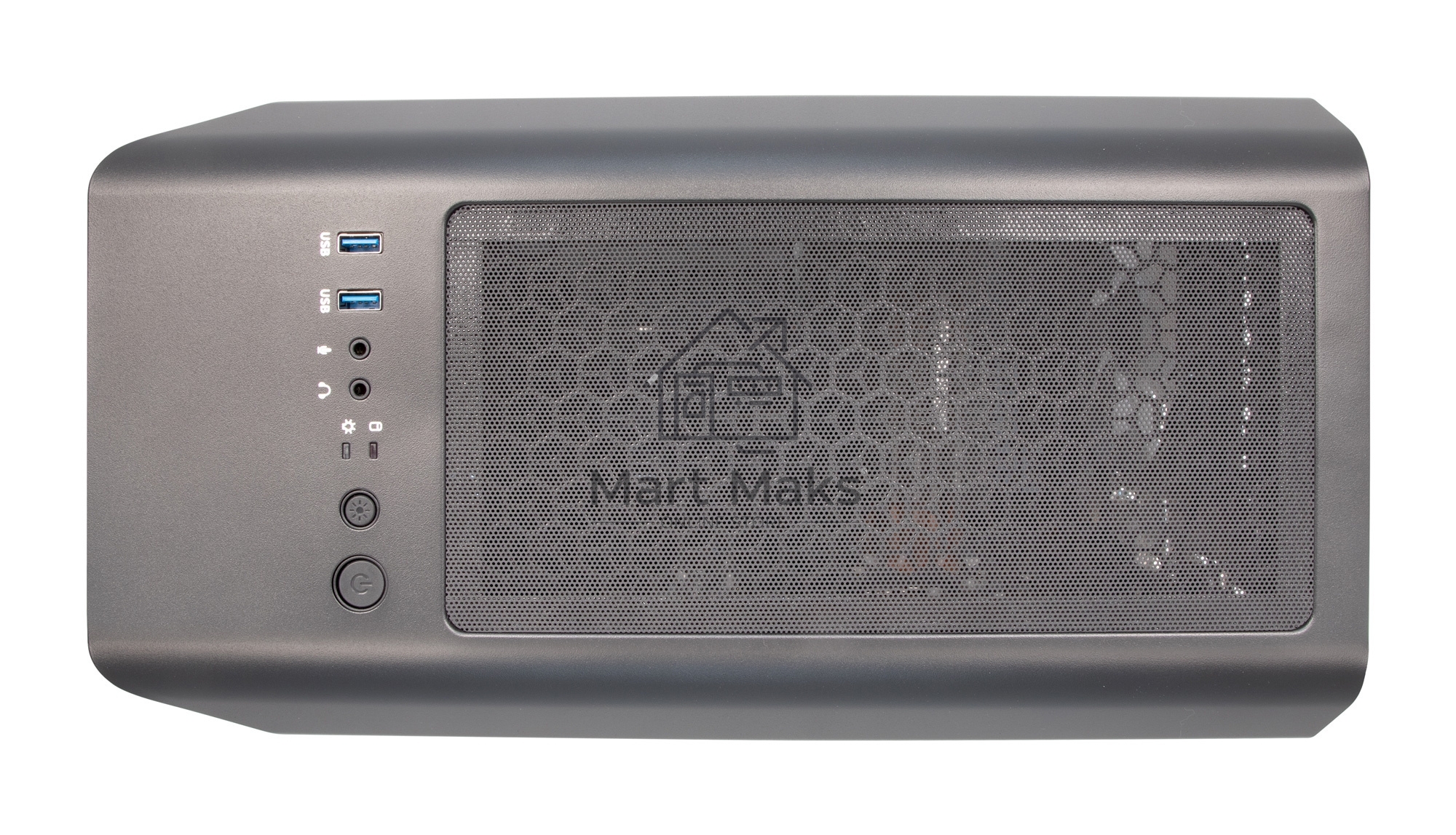 Компьютер IRU Game 520B5GMA MT Ryzen 5 5600X (3.7) 16Gb SSD512Gb RTX3050 8Gb Free DOS GbitEth 650W черный (1926551)