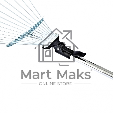 Грабли веерные стальные Palisad, 190-520х1200-1500 мм, 15 зубьев, раздвижные, стальной черенок