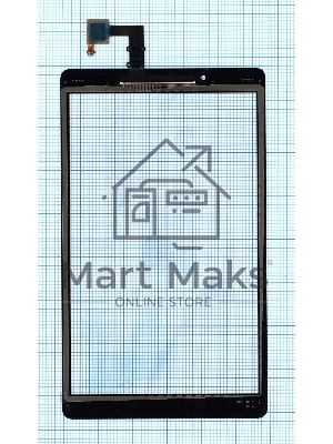 Сенсорное стекло (тачскрин) для Lenovo Tab 8 TB-8304, черное
