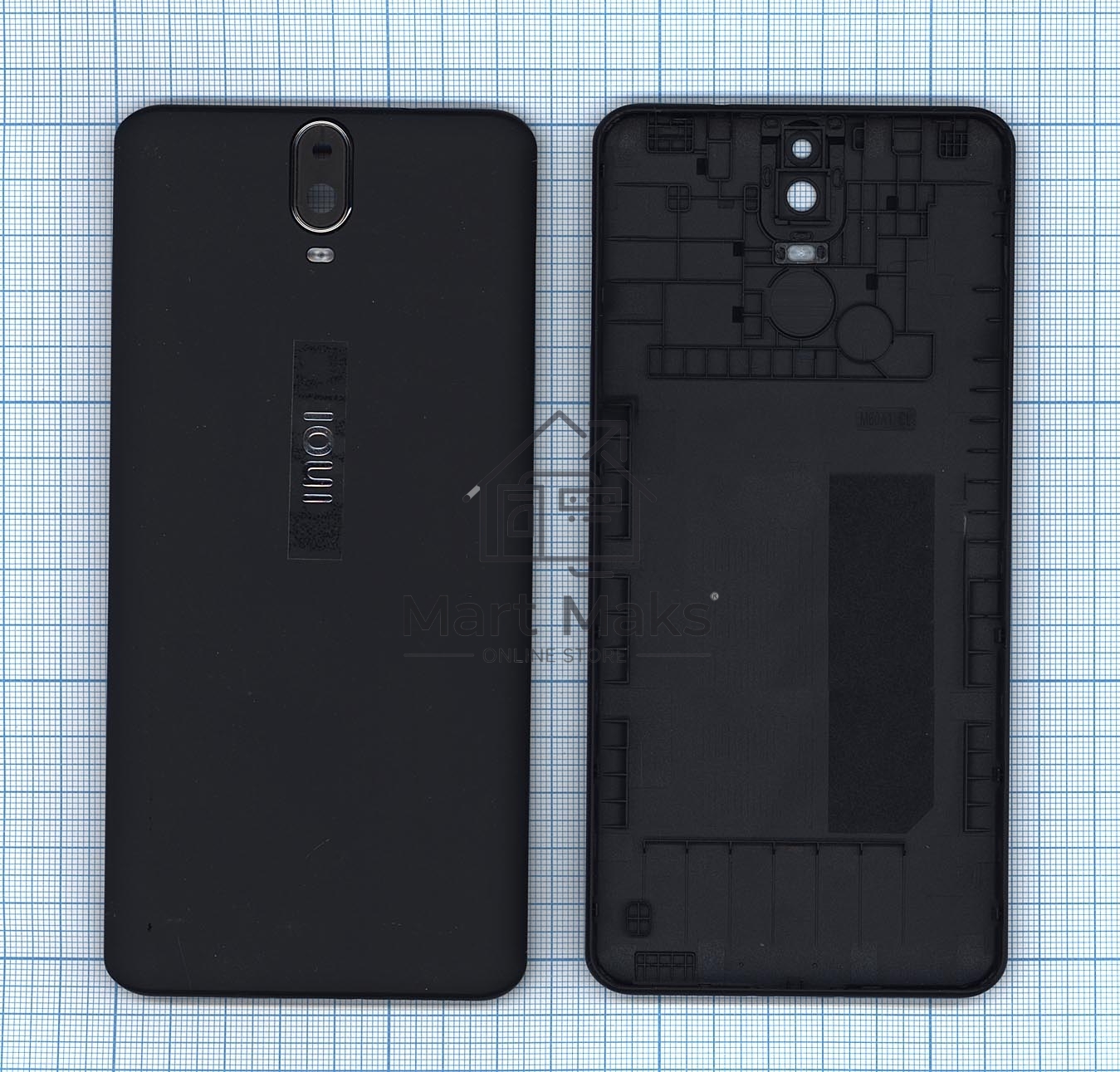 Задняя крышка для Inoi 7 Lite черный