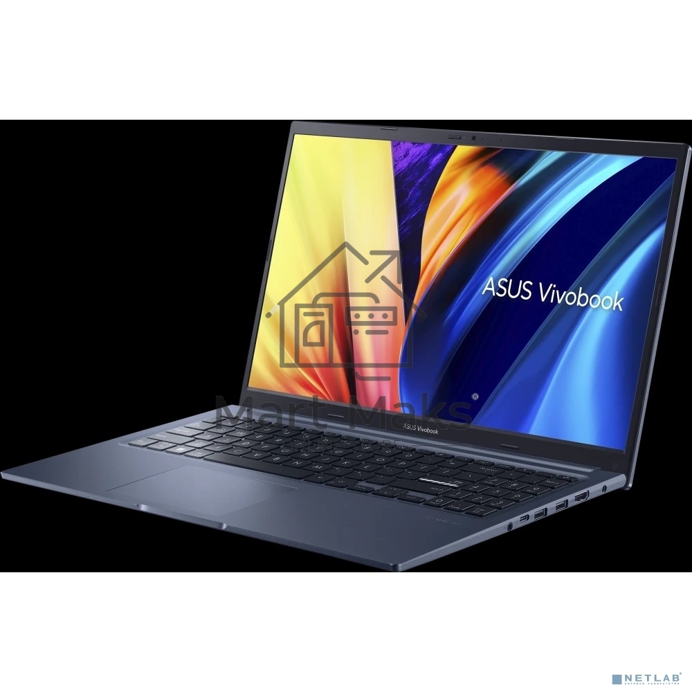 Ноутбук Asus Vivobook 15 X1502VA-BQ924 синий 90NB10T1-M01890 Core i7 13620H 16Gb SSD512Gb Intel Iris Xe graphics 15.6