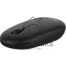 Мышь беспроводная Perfeo SLIM черный, 1200 dpi, радиоканал, USB, кнопки - 3