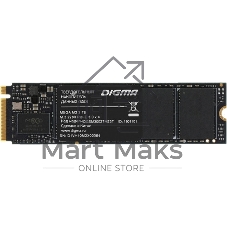Накопитель SSD Digma Mega M2, 2048 Gb, PCIe 3.0 x4, M.2 2280, NVMe, R/W 3300/3000