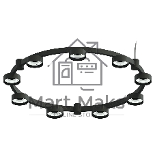 Корпус светильника C9242/9 SBK черный песок D740*70.5mm GX53/9
