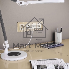 Рамка на 4 поста WERKEL Elite (айвори, стекло) W0042443