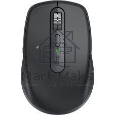 Мышь беспроводная/проводная Logitech MX Anywhere 3S графитовый, 8000 dpi, радиоканал, Bluetooth, USB, кнопки - 6