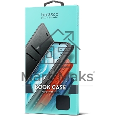 Чехол (флип-кейс) BoraSCO для Xiaomi Redmi Note 12 Pro+ 71757 черный