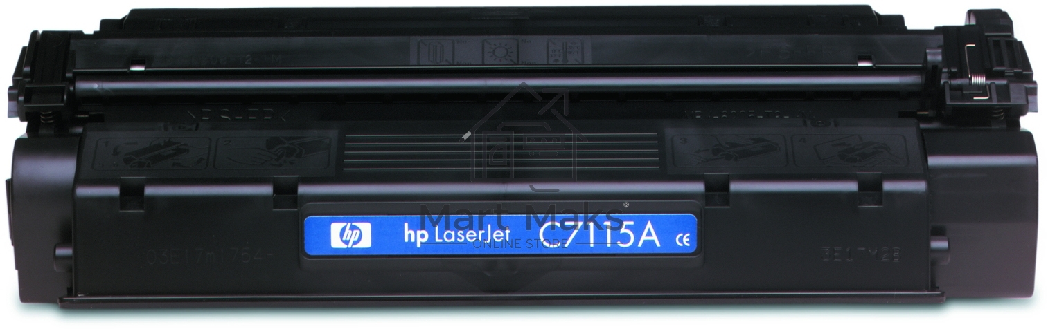 Картридж лазерный HP C7115A черный LJ 1000W/1200/1220/3300, (2500стр.)