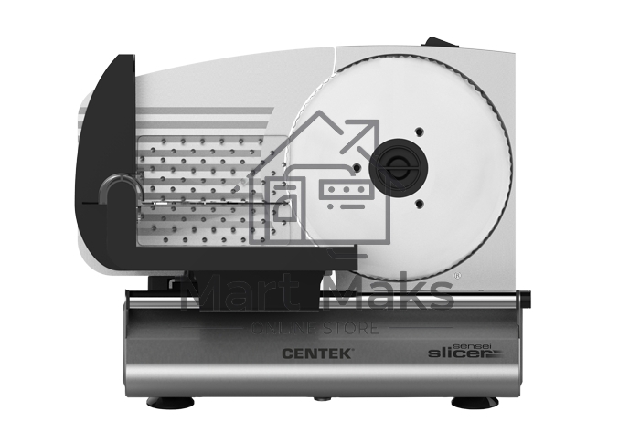 Ломтерезка Centek CT-1380, 150 Вт, толщина нарезки 3-15мм, держатель крайнего ломтика