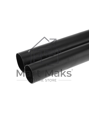 Трубка термоусаживаемая клеевая 70.0/12.0мм (6:1) черный (уп. 2шт) по 1м Rexant 23-0070