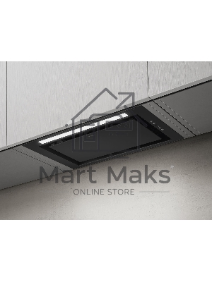 Вытяжка ELICA встраиваемая, 52 см, 1050 куб.м., черная