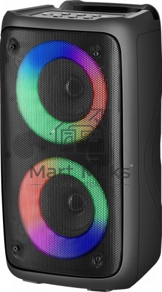 Портативная колонка Defender  Boomer 20 20Вт  Light/BT/FM/USB/AUX/MIC черный