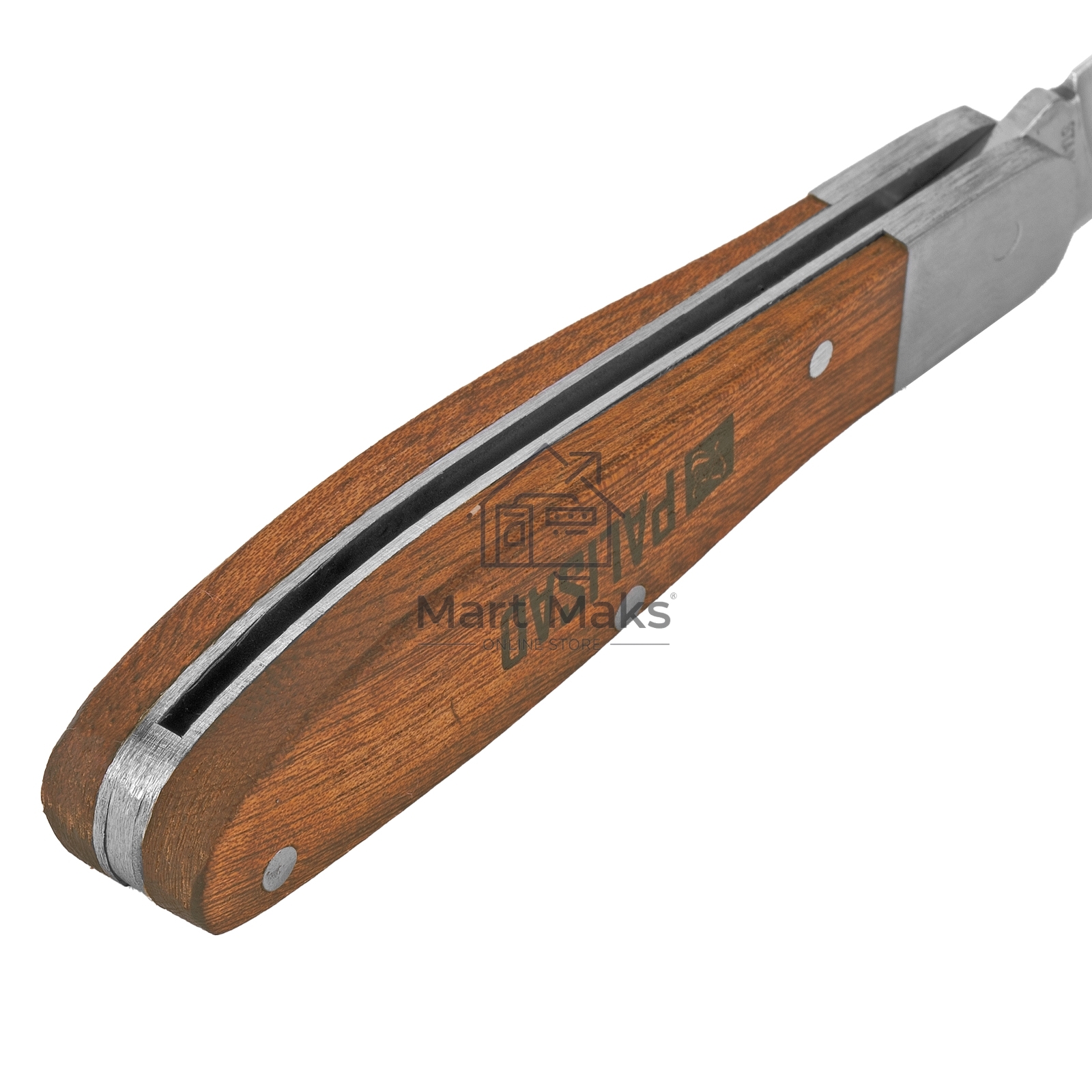 Нож PALISAD 79002 садовый 173мм складной копулировочный дерев.ручка