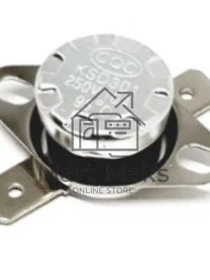 Термостат биметаллический KSD301 10А/85 С нормально разомкнутый