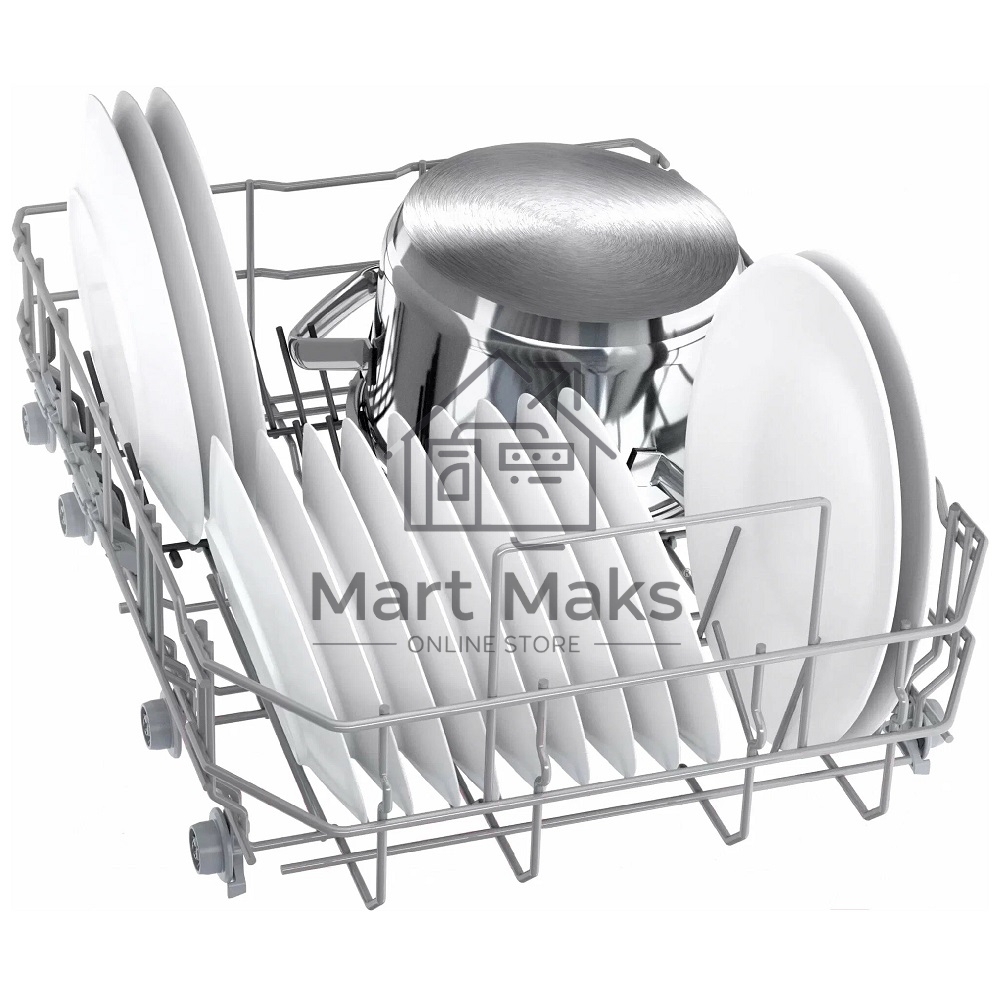 Встраиваемая посудомоечная машина Bosch SMV4HVX03E, серебристый, 59.8 см, 14 компл., 46 дБ, класс D