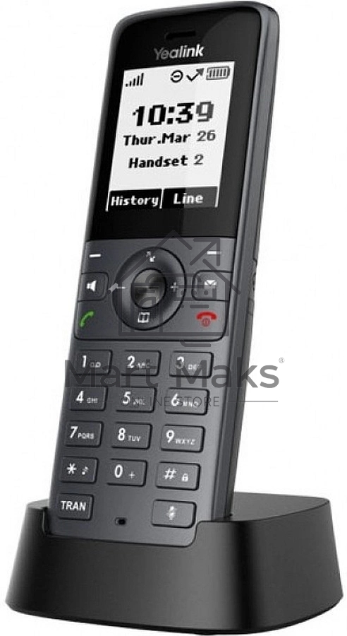 Телефон DECT-трубка Yealink W71H, экран 1.8