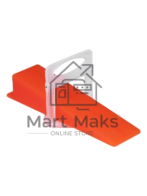 Комплект зажим + клин для системы выравнивания плитки Matrix СВП Ворота XL, 200/100 шт. в пакете