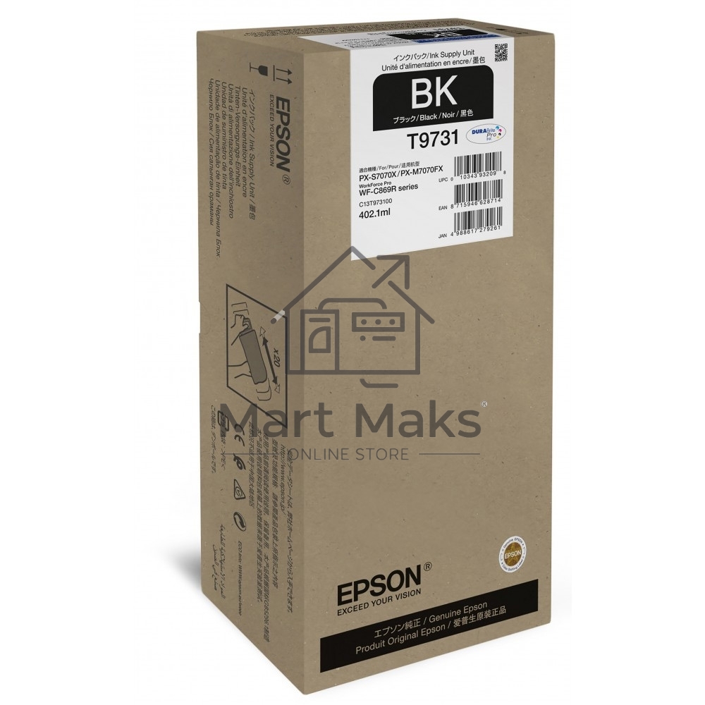 Контейнер с чернилами для WorkForce Pro WF-C869R Black XL Ink