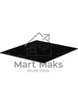 Встраиваемые электрические панели Kuppersberg ECO 411 45 см, стеклокерамика, Hi-Light, черный