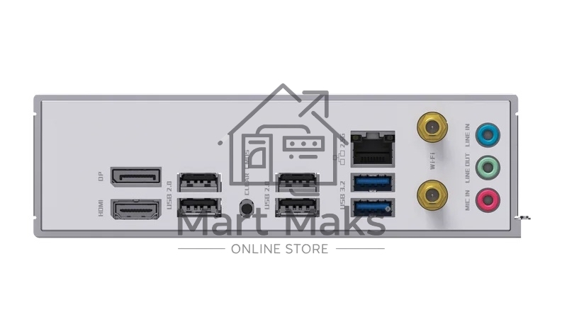 Материнская плата MAXSUN MS-eSport B650ITX WIFI ICE, AM5, AMD B650, 2xDDR5, 2xSATA, 2xM.2, 1xPCIe 5.0 x16, 1xHDMI 1.4, 1xDP, 1x2.5Gb LAN, Wi-Fi 6, Bluetooth 5.2, 2xUSB-A 5Gbps, 4xUSB-A 2.0, 3x3.5 мм, 7.1, Mini-ITX