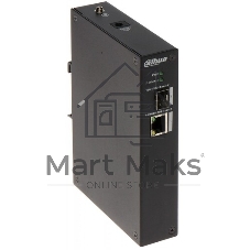 Коммутатор Dahua DH-PFS3102-1T, 1×1 Гбит/с RJ-45 + 1×1 Гбит/с SFP, неуправляемый, промышленный