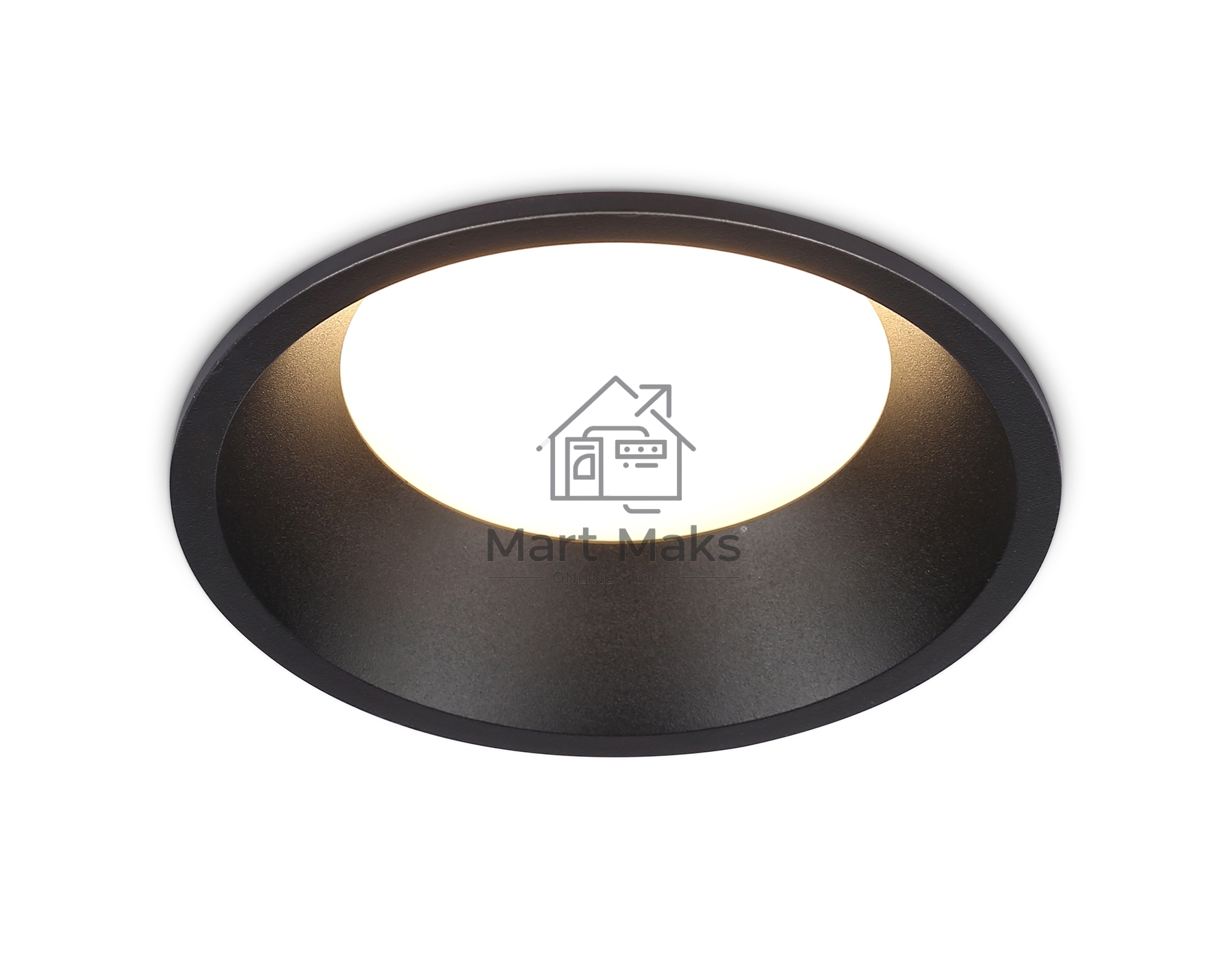 Светильник Ambrella light TN51814 BK черный GX53 max 15W D105*36
