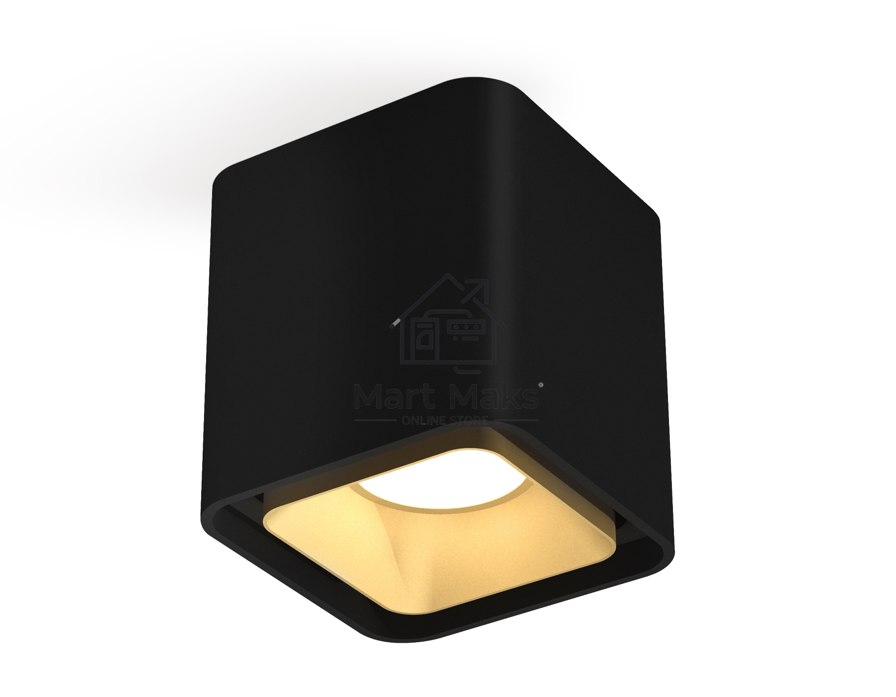 Светильник Ambrella Light XS7841004 SBK/SGD черный песок/золото песок MR16 GU5.3 (C7841, N7704)