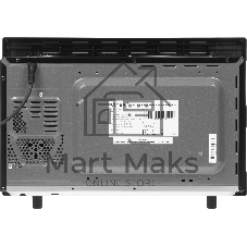 Встраиваемая микроволновая печь Vitek VBMW 2540 BG черный, 25 л, 850 Вт, переключатели - кнопки, поворотный механизм