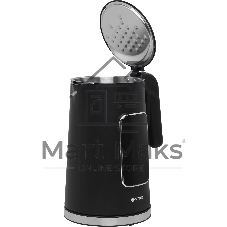 Чайник электрический Vitek VT-1162, 1.7л, 2200Вт, черный, корпус: металл/пластик
